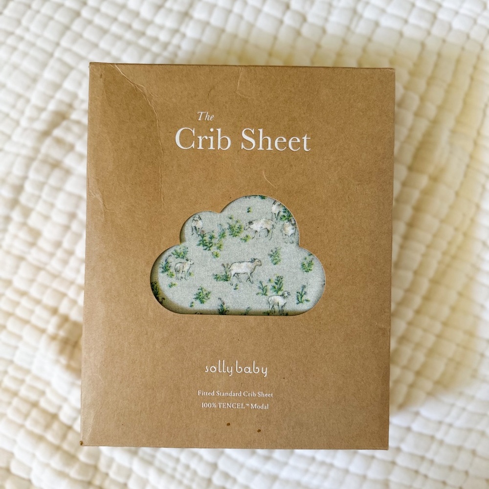 Solly Baby Fitted Crib Sheet